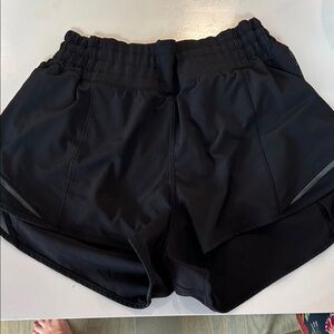 Women's lululemon Black Athletic Shorts